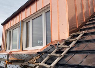 Stehfalz Gauben Verkleidung aus Kupfer in Weinheim 2026-06-24 06